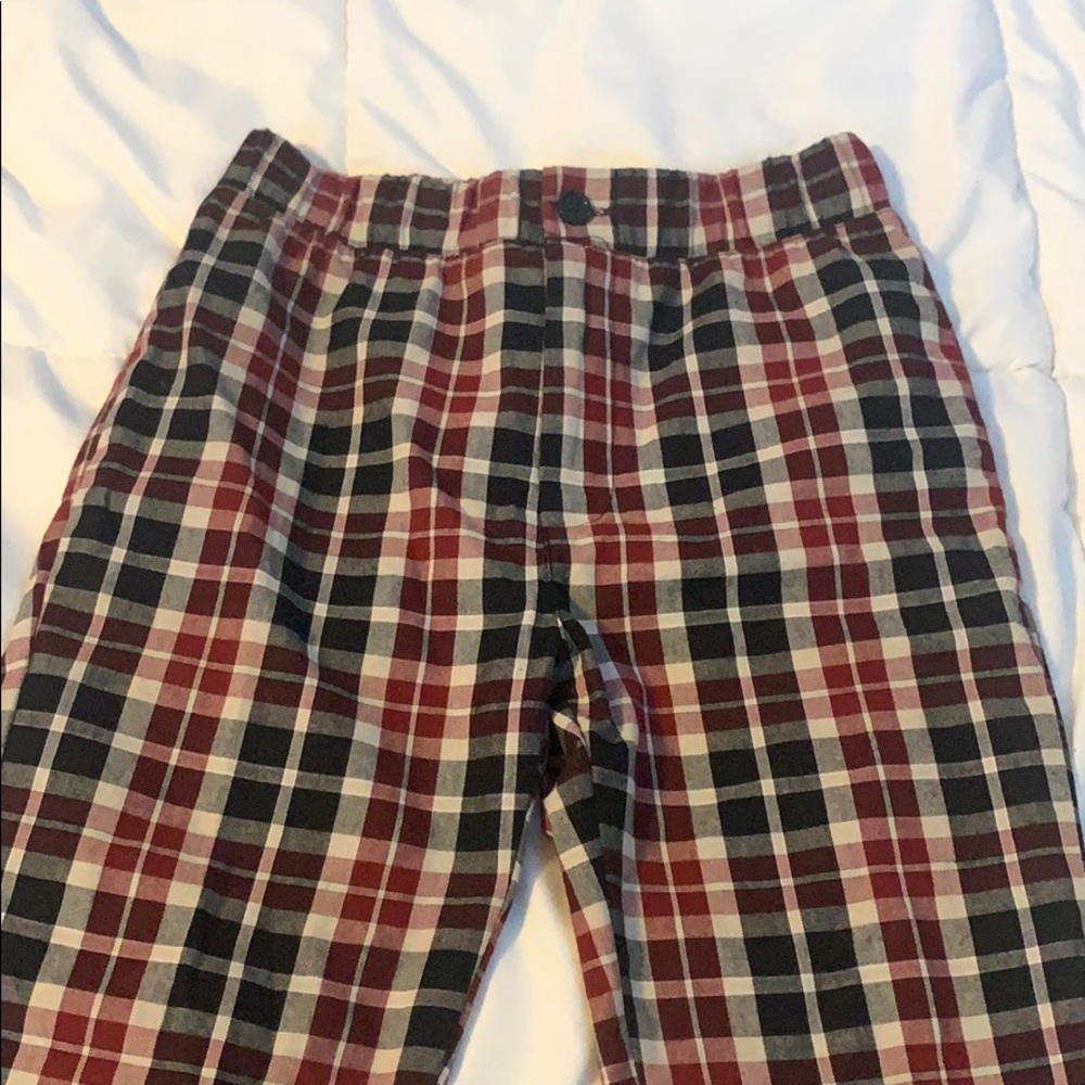 plaid pants